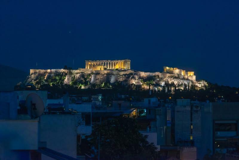 Acropolis View 6Th Floor Penthouse Apartment Athens Luaran gambar