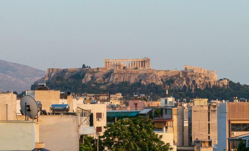 Acropolis View 6Th Floor Penthouse Apartment Athens Luaran gambar